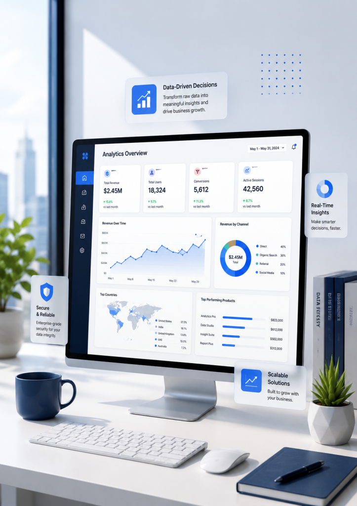 Powerful Benefits, Stronger Business Outcomes​ Data analytics and business solution meltice technology