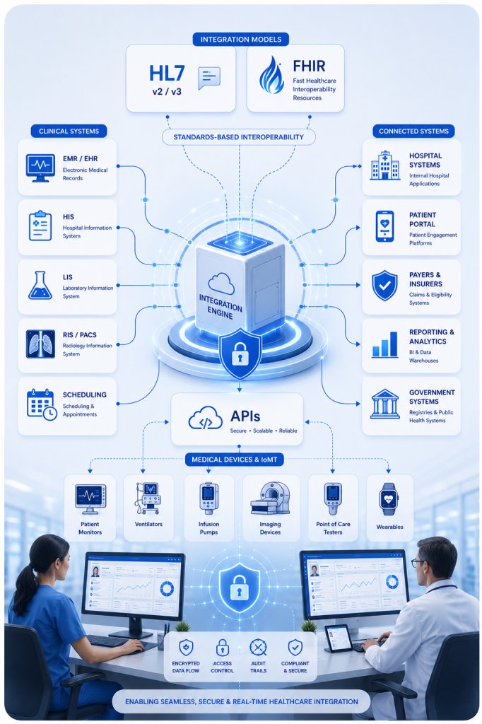 healthcare interoperability Meltice Healthcare integration services